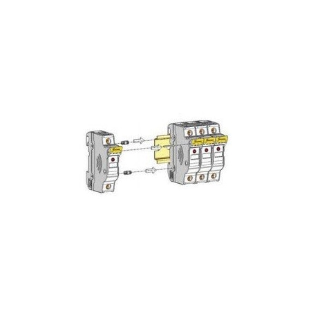 Eaton Multi-Pole, Non-Indicating, Connector Kit for CH14 Modular Fuse Holder JV-L