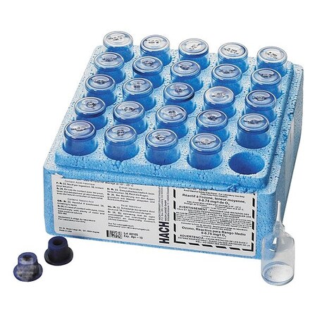 Hach Ampules, 100 mL, PK25 2516025