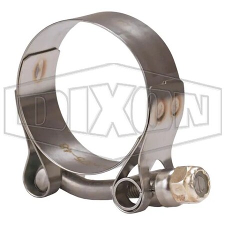 Dixon T-Bolt Clamp, 2.06 to 2.31 in Nominal, 0.025 in Thick, 300 SS, Domestic STBC225