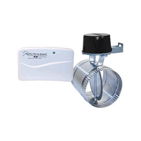 Field Controls Motorized Damper, Flat Blade, 2 in wc FAV-5
