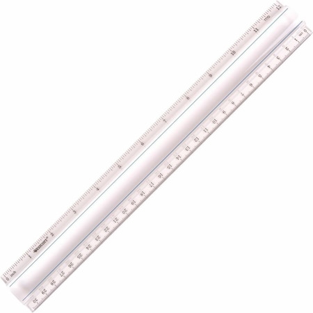 Acme United 12 Clear Magnifying Ruler, No Color ACM15571