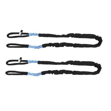 Mytee Products 5/8 inx8 ft BLUE Eye & Eye Synthetic Super Sling (Vertical 9450/ Choker 8030/ Basket 18,900lbs), 2PK SSL-58-8x2
