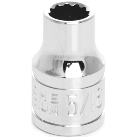 Performance Tool 3/8 In Dr. 12 Pt Socket 5/16 In Socket 12Pt 5/1, W38510 W38510