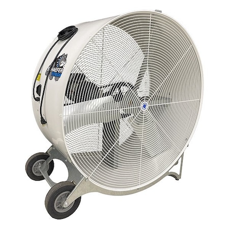 Schaefer Standard Duty Air Circulator, Floor Mount, 42 in Blade Dia, 115V, 7700/11,000 cfm, Non-Oscillating VKM42-2-O