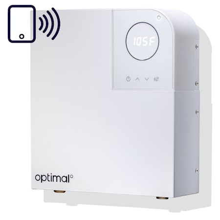 Optimal 220-Volt/240-Volt 12 Kw 2.5 GPM Wi-Fi Enabled Smart Electric Tankless Water Heater opti12 plus