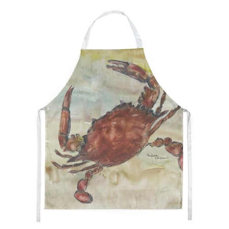 Carolines Treasures Cooked Crab Yellow Sky Apron SC2022APRON