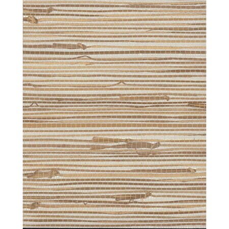 York Wallcoverings Wide Knotted Grass Metallic Wallpaper VG4441