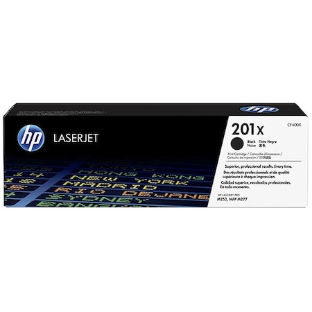 Hp 201X (CF400X) High Yield Black Original LaserJet Toner Cartridge (2,800 Yield) CF400X