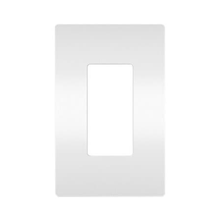 Zoro Select Rocker Wall Plate, Number of Gangs: 3 Plastic, Smooth Finish, White RWP26W