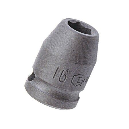Genius Tools 1/2in Dr. 38mm Cr-Mo Thin wall Impact Socket 443838