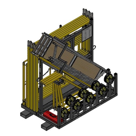 Bil-Jax Scaffolding Tower with Rack, 2000 lb Cap. 0110-286A-615