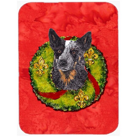 Carolines Treasures 15 x 12 in. Australian Cattle Dog Glass Cutting Board - Large SC9090LCB