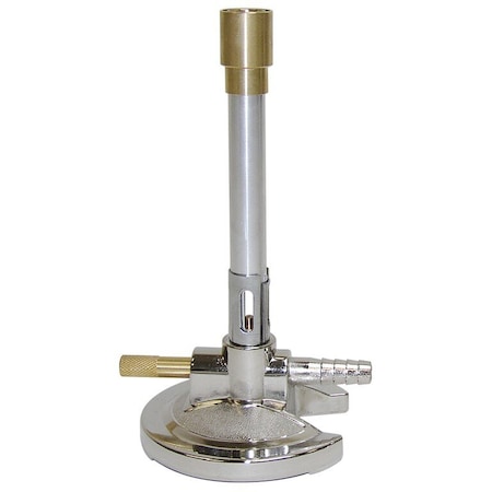 C&A Scientific Bunsen Burner w/ Flame Control Adjustment Knob 97-5301