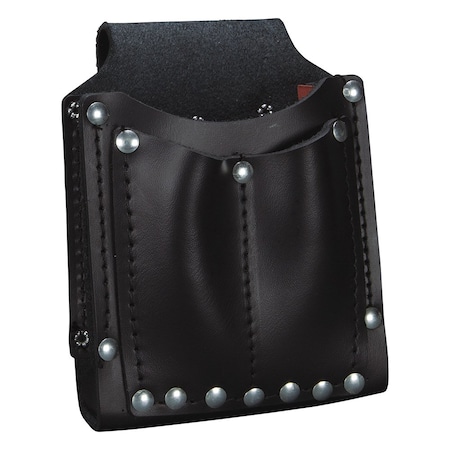Klein Tools Black Leather 3 Pockets, 5145 5145