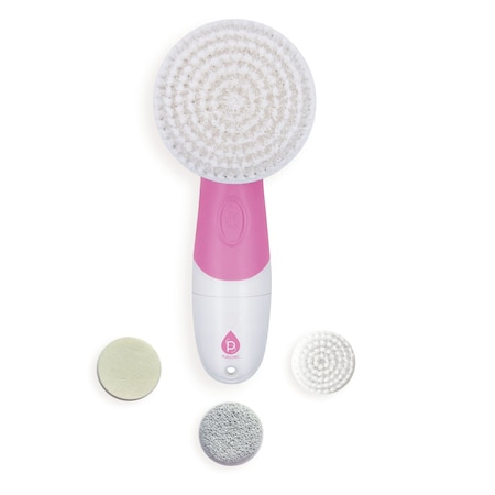 Pursonic Waterproof Facial Cleansing Brush in Pink FC180PK