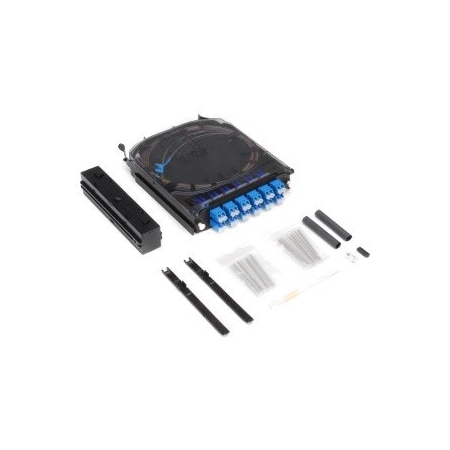 Corning PIGTAIL CASSETTE 24F-LC DUPLEXSM UPC RIBBONCCHCS24A9P00RJ CCH-CS24-A9-P00RJ