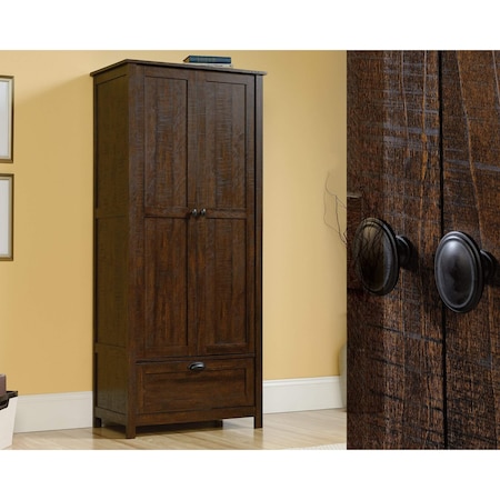 Sauder Storage Cabinet - 72 in.h Oak Rustic 3a 419869