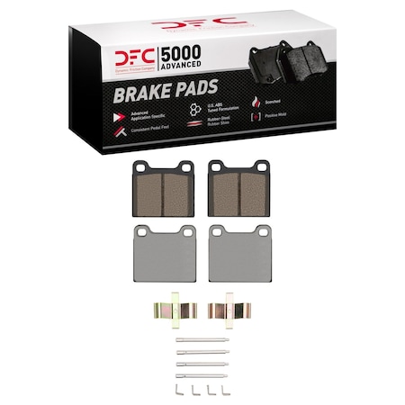 Dfc 5000 Advanced, Disc Brake Pad Set,  1551-0031-01