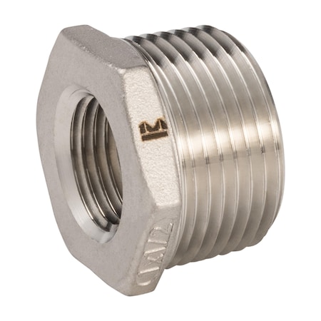 Proline Series Stainless Steel 304 1-in MIP x 1/2-in FIP Hex Bushing SF-911B