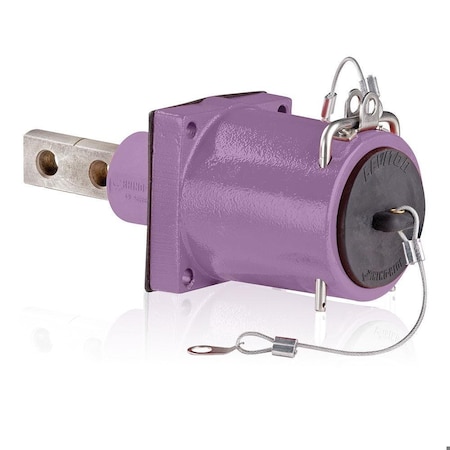 Leviton Rhino-Hide 49 Series Female Rec Purple 49FR2-CP