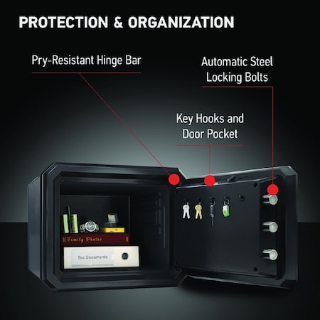 Sentry Safe SentrySafe 0.8 Cu. ' Fire & Waterproof Digital Safe FPW082E