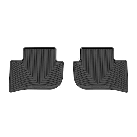 Weathertech Black, Rear All Weather Floor Mats W705