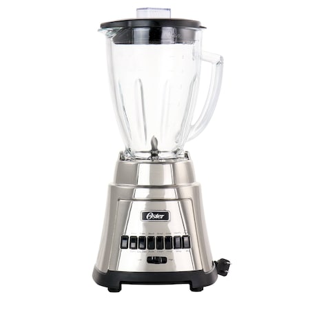 Oster Fresh Easy Series Exact Blend 300 Blender in Silver with 6 Cup Glass Jar BLSTFGC00