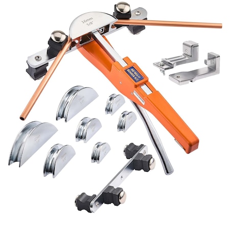 Vevor Tubing Bender Kit 1/4-7/8 Inch Ratcheting Tube Pipe Bender Forward Reverse CT-S999RF