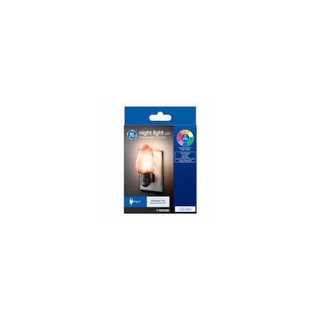 Current LED Salt Crystal Night Light, 9 Colors 93129147