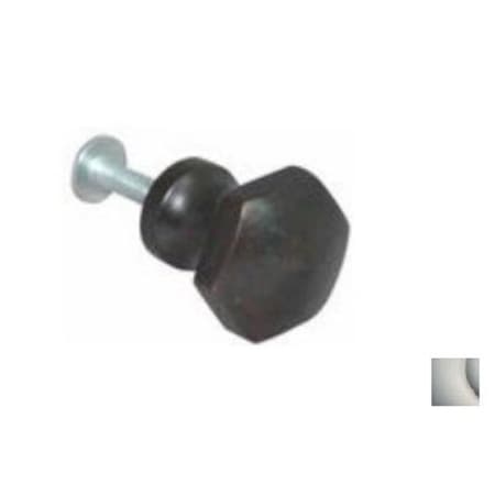 Ornatus Outdoors 88-737.75 in. Hex Knob Satin Finish OR3003895