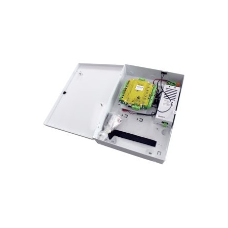 Paxton Access Net2 Plus, Single Door Controller with Metal Enclosure, 12/24VDC PSU with Trigger Disconnect 682-610-US