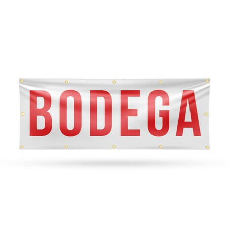 Signmission Bodega, 48 Inch x 120 Inch, Vinyl Banner B-120-30488