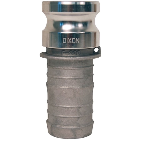 Dixon Cam/Groove, Adapter x Hose, Shank 6", AL G600-E-AL