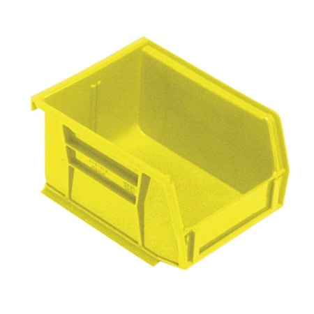 Quantum QUS210YL 0.625 x 4-125 x 3 in. Polypropylene Storage Bin  Yellow 21943