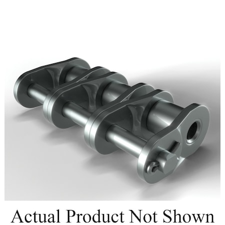 Hkk Chain Offset Link, #40-3 chain, 1/2 in Pitch, 0.156 in Dia Pin RC040CHL3