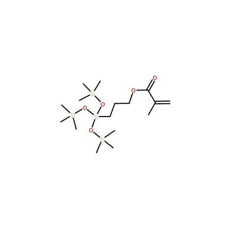 Ak Scientific 3-[Tris(trimethylsilyloxy)silyl]propyl methacrylate, stabilized with MEHQ (100mL), CAS 17096-07-0 8001AJ-100mL