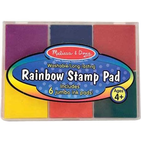 Melissa & Doug Rainbow Stamp Pad, PK6 1637