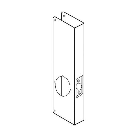 Don Jo Door Push and Pull Plates 14-S-2-CW