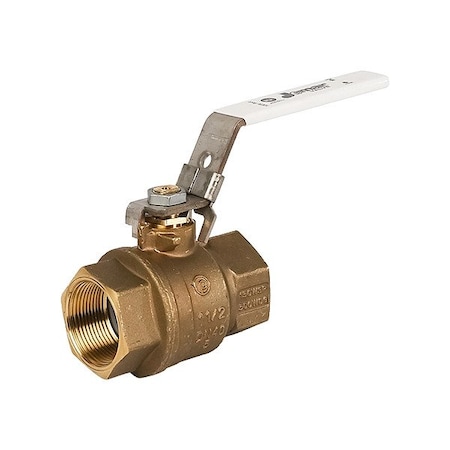 Jomar Valve 2 Piece, Full Port, Threaded Connection,  100-404G-LH