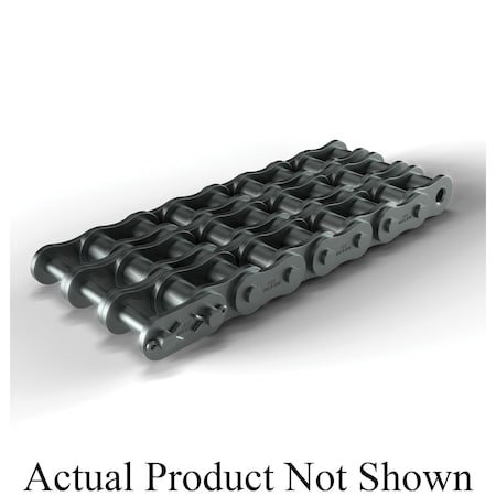Hkk Chain HKK Riveted Standard , 10 ft OAL, 2.5P, 1.562 Dia x 1.5 W, AS RC200R3A