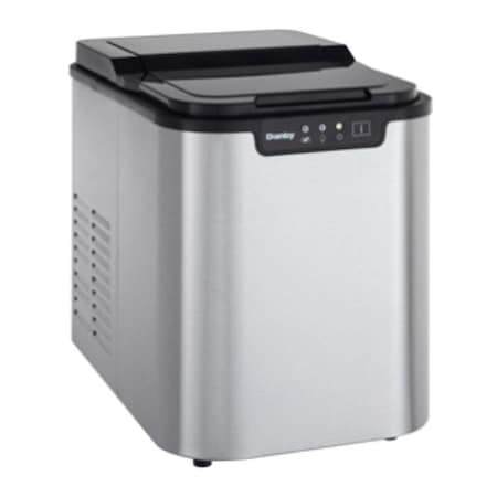 Danby Ice Machine, 9 7/8 in W, 12 7/8 in H DIM2500SSDB