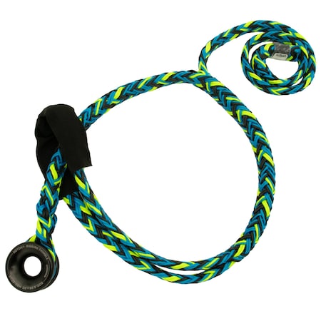 Rope Logic Streaked Whoopie Ring Sling 5/8in Sterling 12-Strand Hollow Braid 3-5 ft. Adj.Length 100517