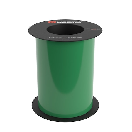 Labeltac Label Supply 7in x 75ft, Green LT705-C