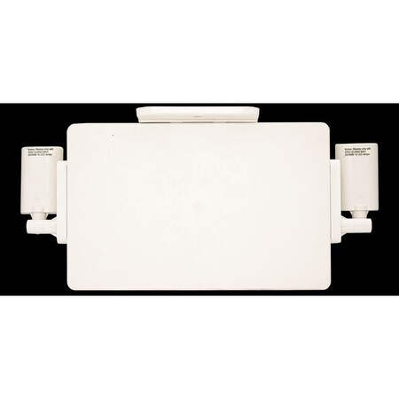 Westgate SUPER SLIM LED EXIT SIGN WITH ADJUSTABLE LED HEADS - RED LETTERS 120/277 VOLTAGE, 1.2W per Head XTSL-CL-RW