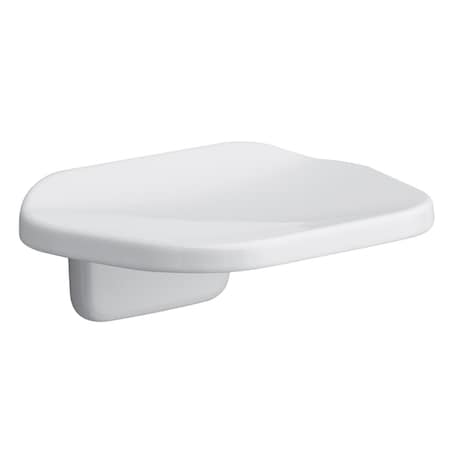 Kd Bright Die Cast Zinc Soap Dish, White KD1679603