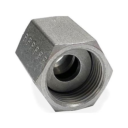 Parker Nut, Steel, O-Ring Face Seal, 3/4 in 12 TLFA-S
