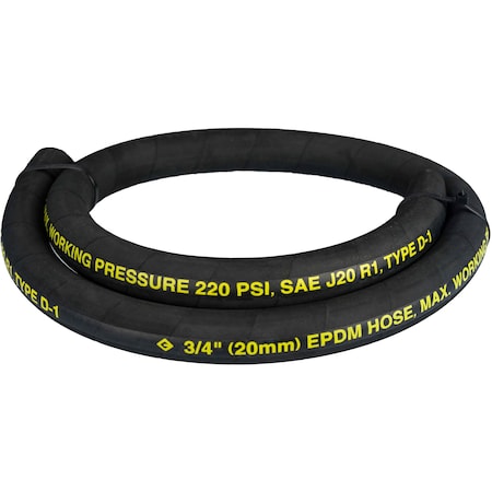 Groz 4' EPDM Inlet Hose, 3/4" ID, with 4' EPDM Suction Hose, For Use with DEF Drum Only 47520