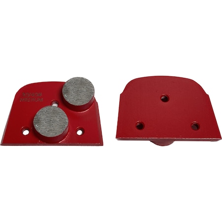 Vantage Product Diamond Grinding Disc for Lavina Grinders, 2 Round Segment, 30/40 Grit, Medium Bond M-LAV-2R3040-M