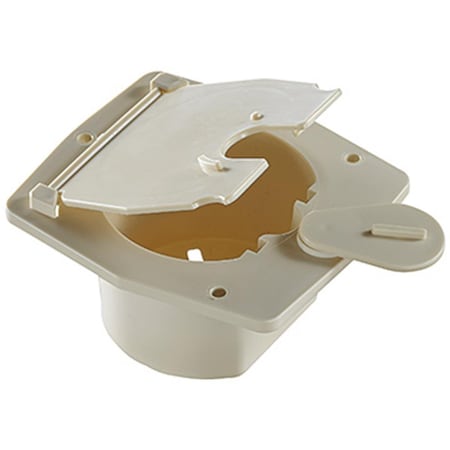 Overtime B142 Flat Sided Basic Hatch - Colonail White OV361260