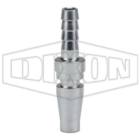 Dixon 1/2 SCHRADER PLUG, 1/2 BARB STEEL SHD4S4